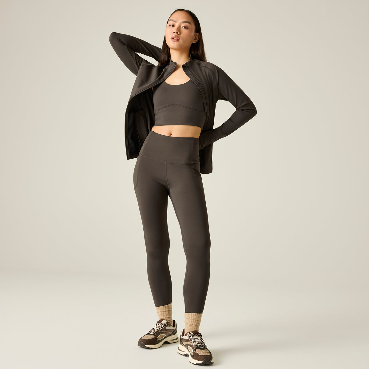 Dare2b Women's Refresh Leggings | Hot Fudge