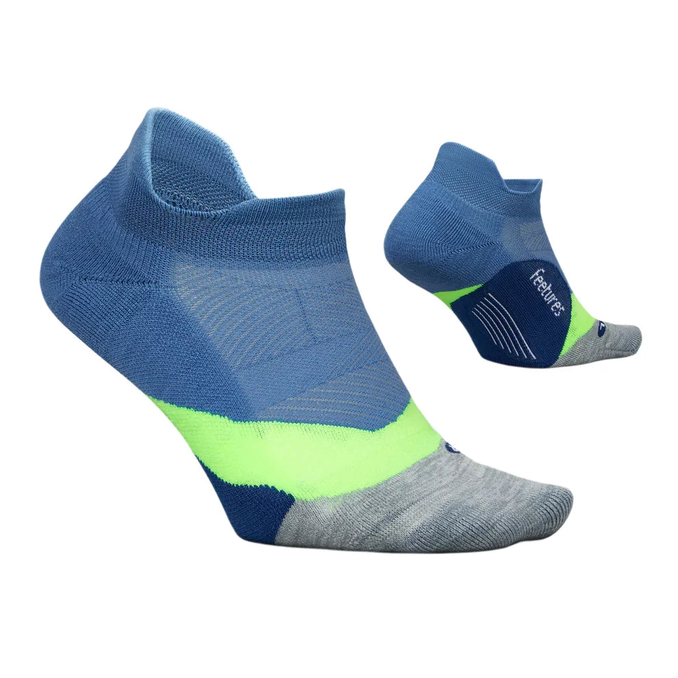 Feetures Elite Light Cushion Tab Socks Bahama Blue