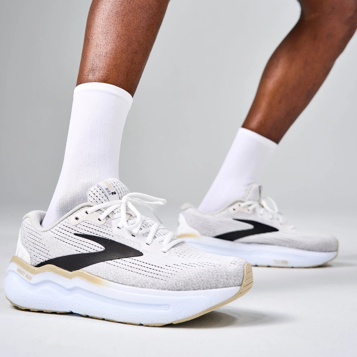Feetures Elite Light Cushion Mini Crew Sock White