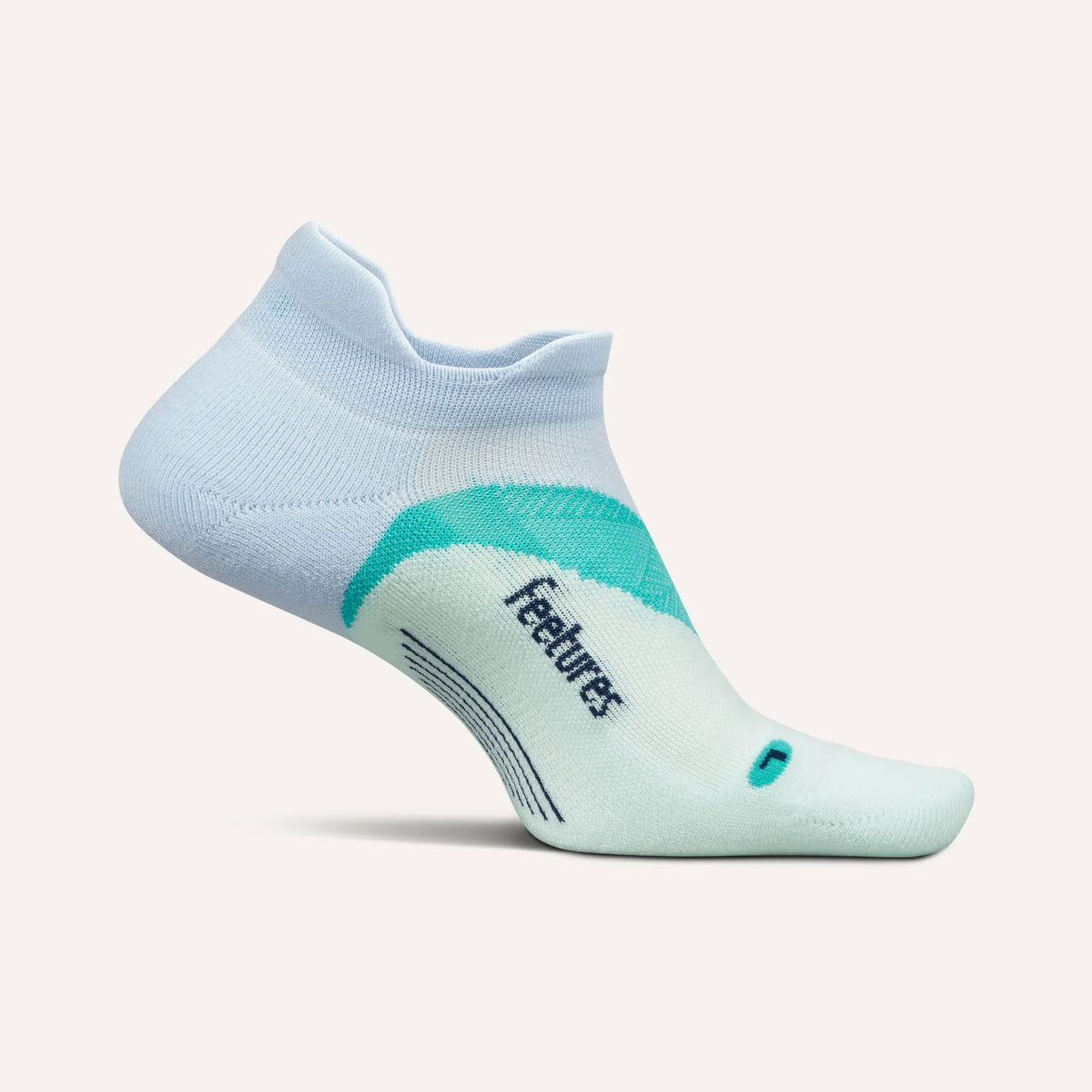 Feetures Elite Light Cushion Tab Socks Glacier Mist