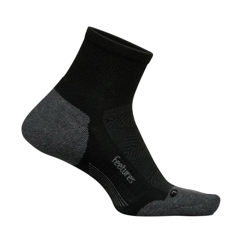 Feetures Elite Max Cushion Quarter Black