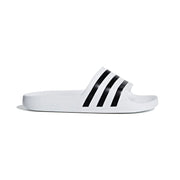 Adidas Adilette Aqua Slides White Black