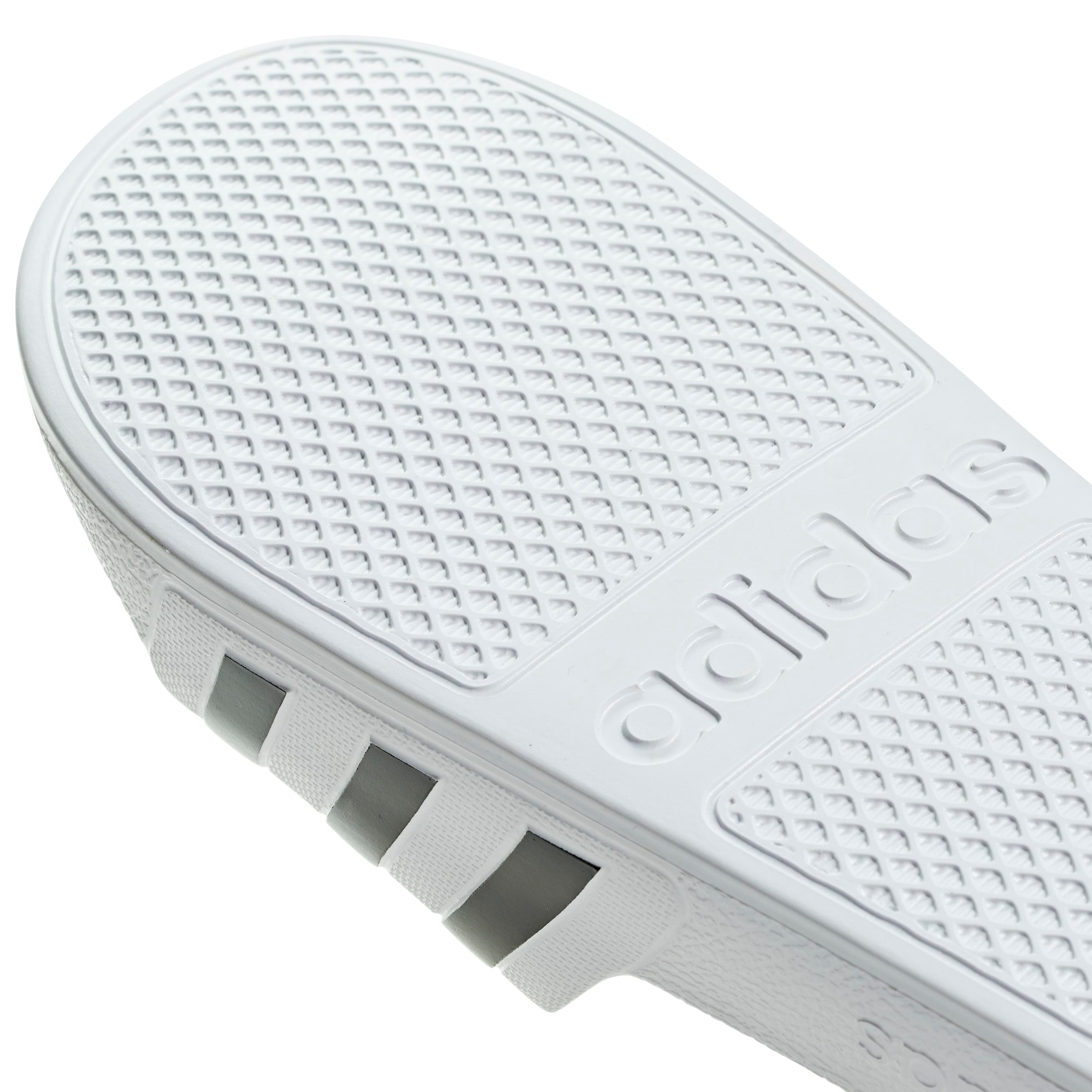 Adidas Adilette Aqua Slides White Black