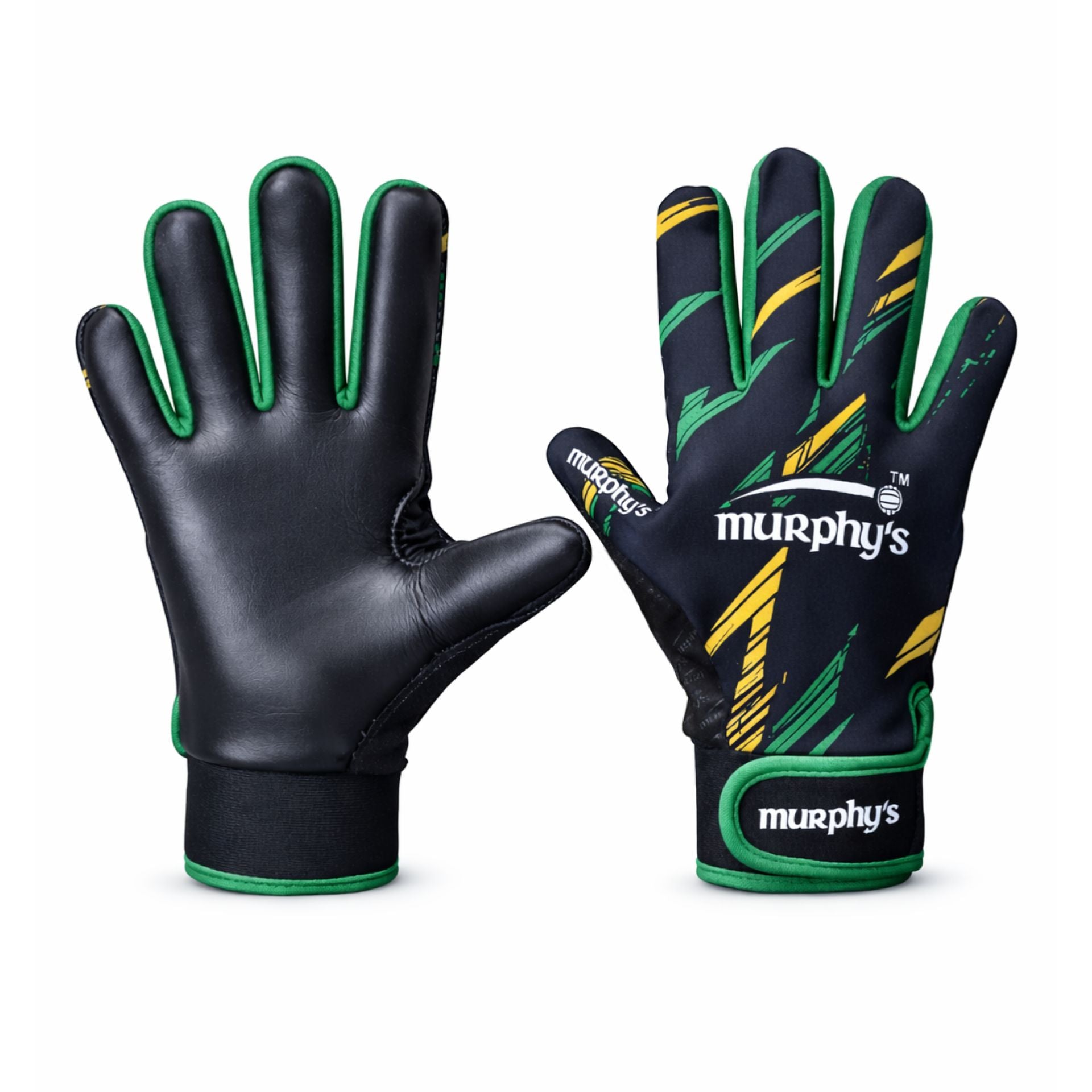 Murphy's Vision Gaelic Gloves Black Green Amber
