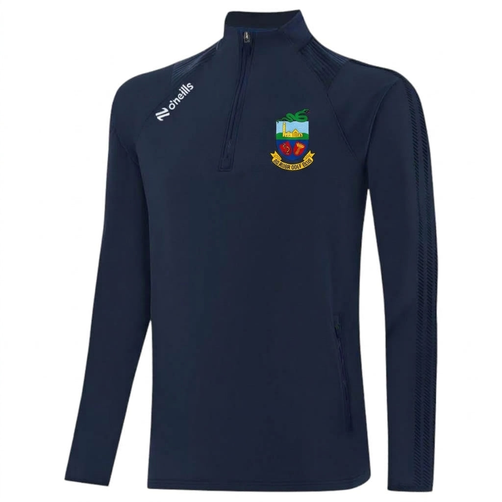 O'Neills Kilrush Golf Club Dynamo Brushed Half Zip Top Navy