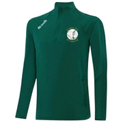 O'Neills O'Currys GAA Dynamo Brushed Half Zip Top Bottle Green
