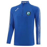 O'Neills West Clare Gaels Dynamo Brushed Half Zip Top Royal White
