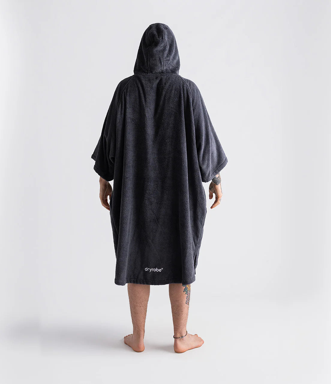 Dryrobe Organic Towel Changing Robe Dark Slate