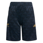 Adidas Mo Salah Short Junior Navy Gold