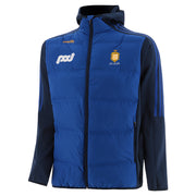 O'Neills Clare GAA Hydra Lightweight Hooded Padded Jacket Navy Royal