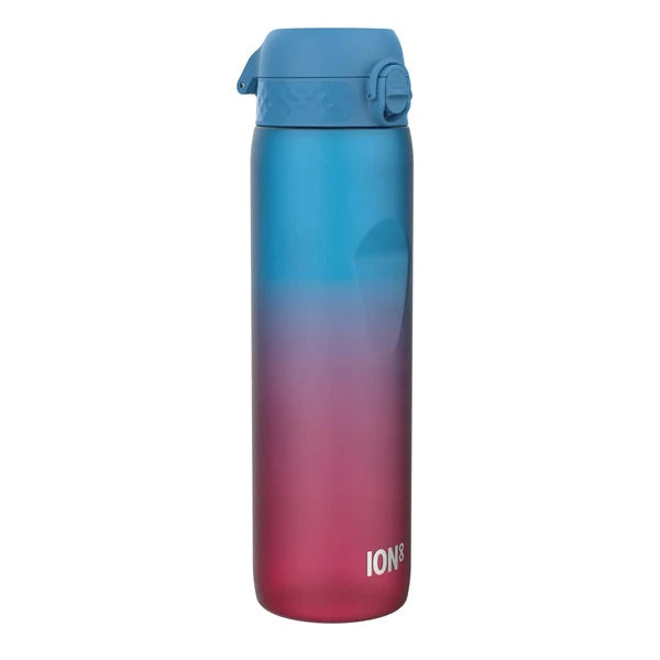ION8 Quench 1L Waterbottle Blue Pink Motivator