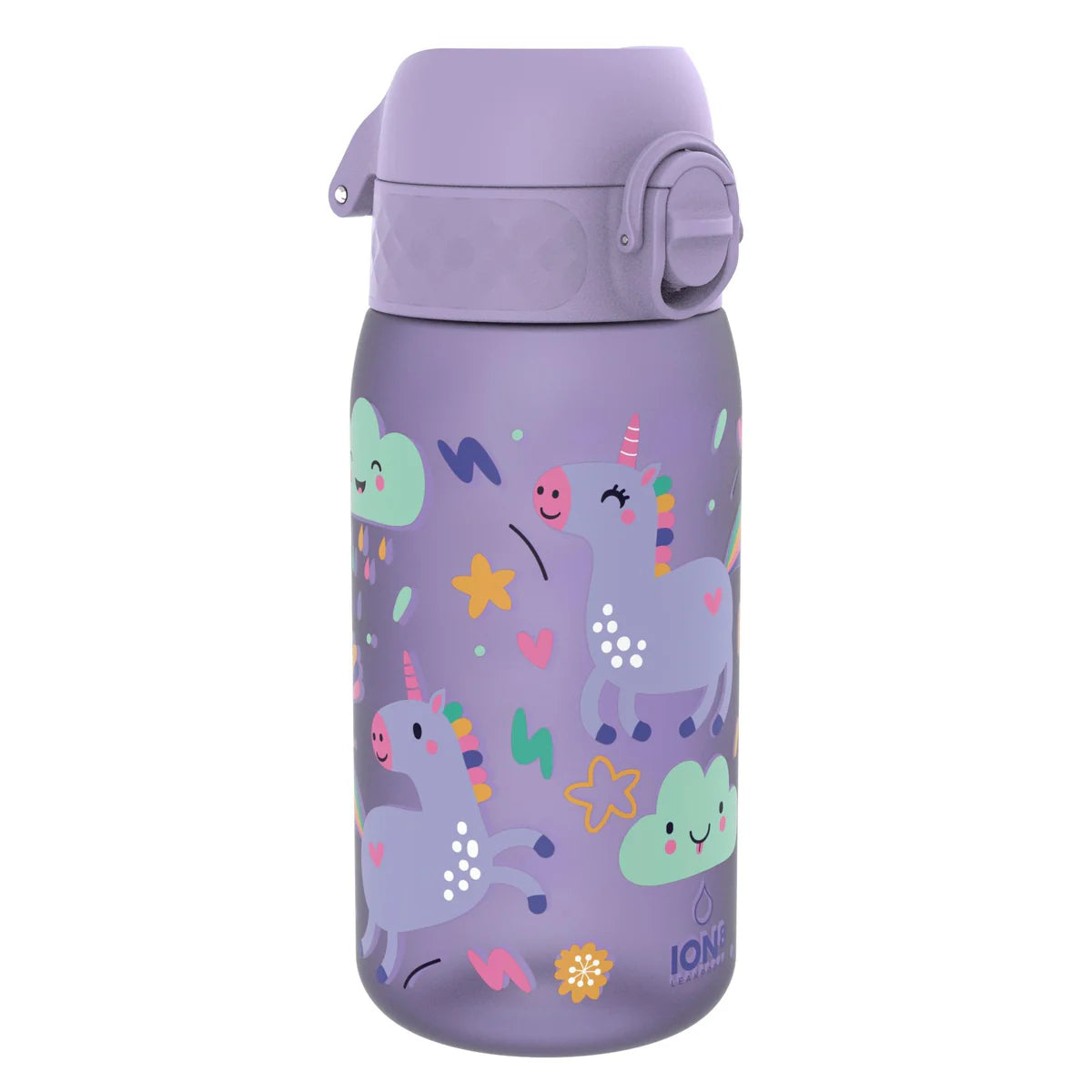 ION8 350ml Purple Unicorns Waterbottle