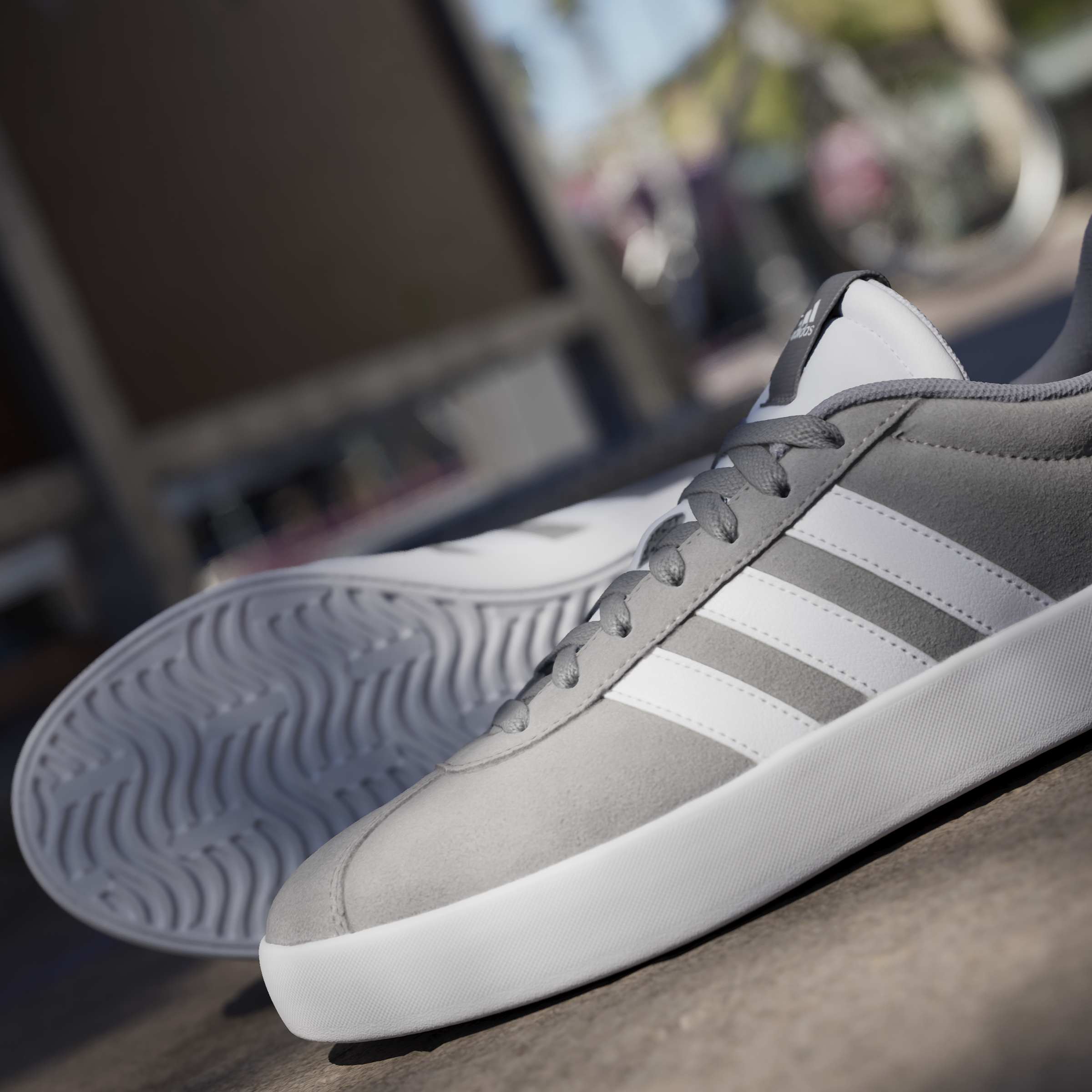 Adidas VL Court 3.0 Trainer Shoes Grey