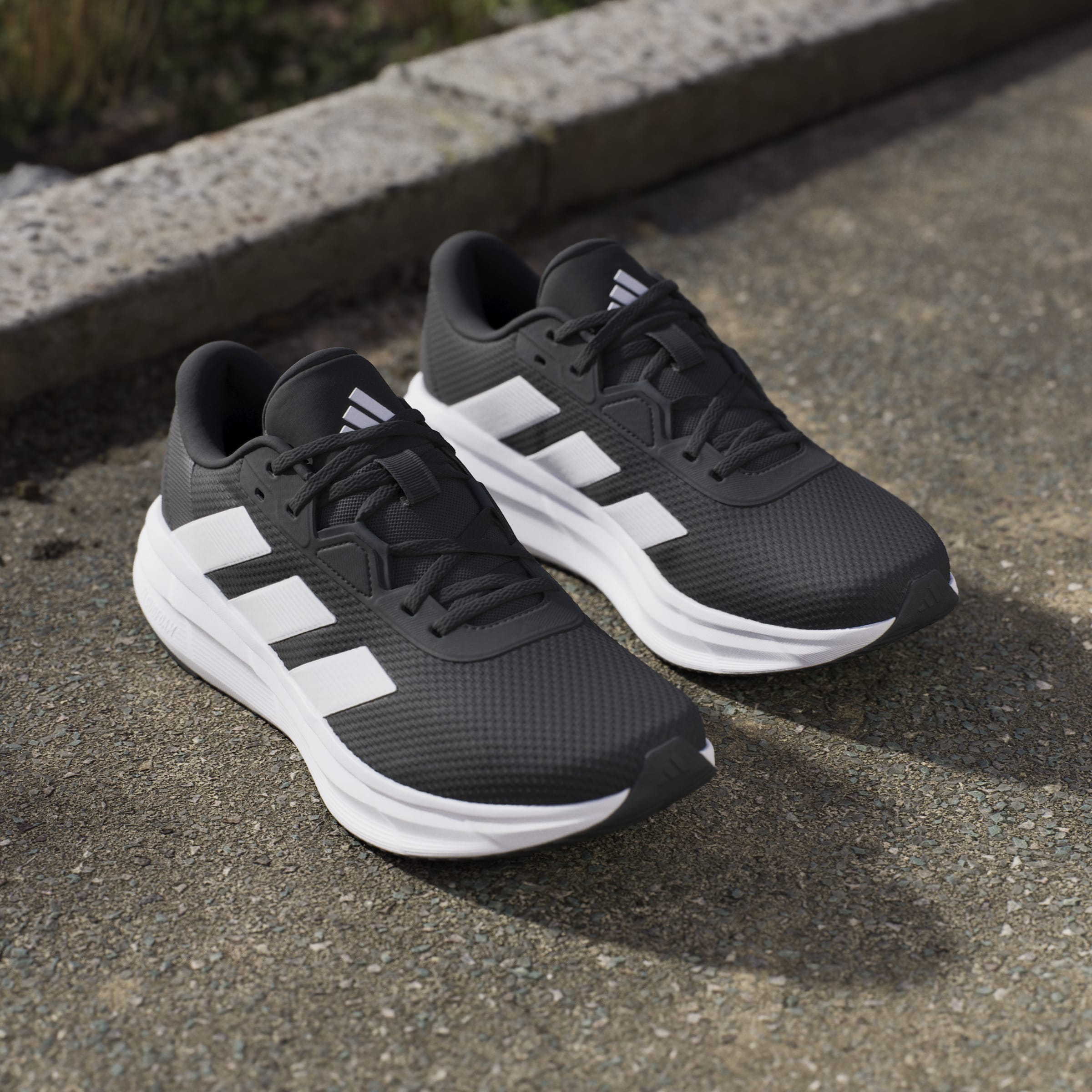 Adidas Galaxy 7 Men's Running Shoes Black White