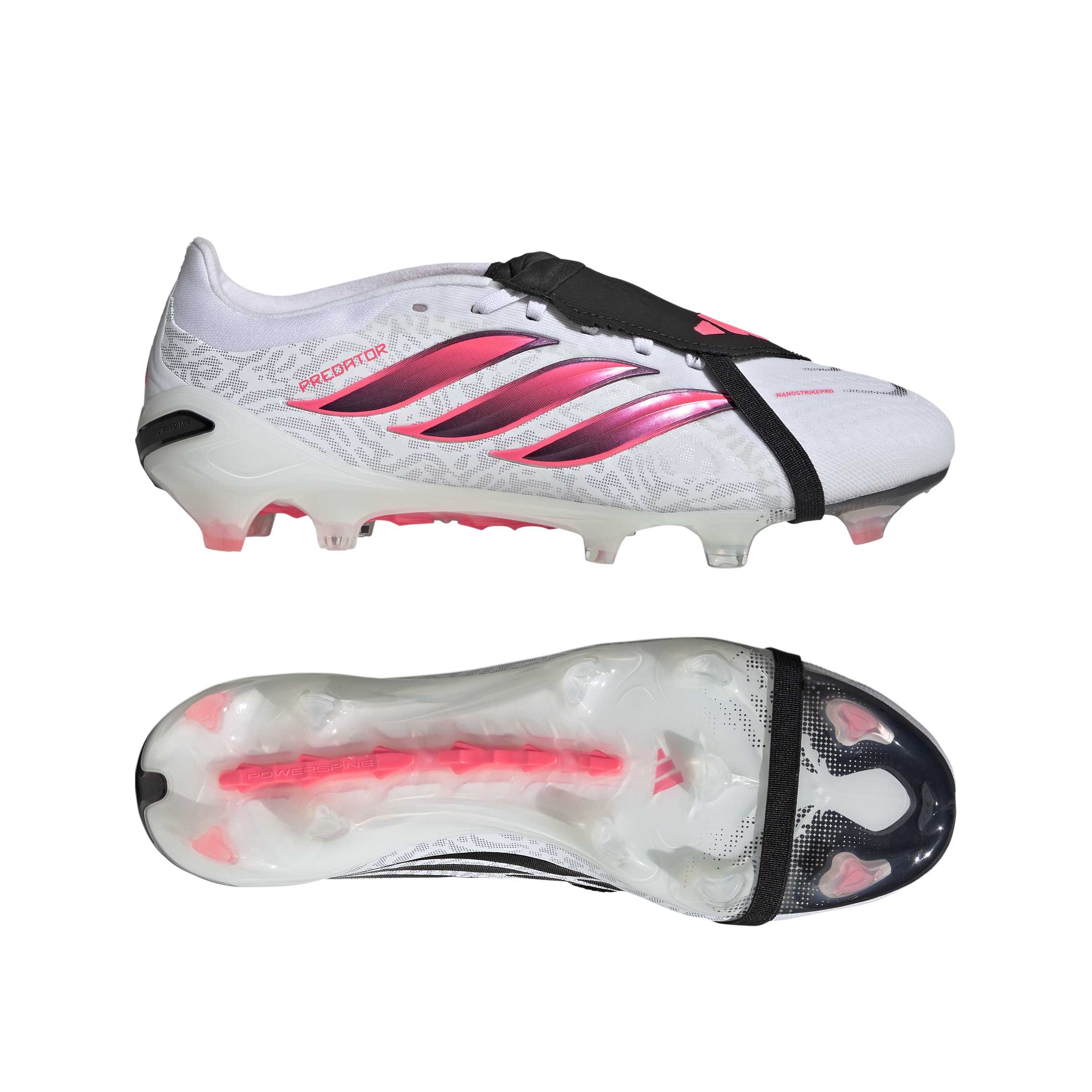 Adidas Predator Pro Fold-Over Tongue Firm Ground Football Boots White