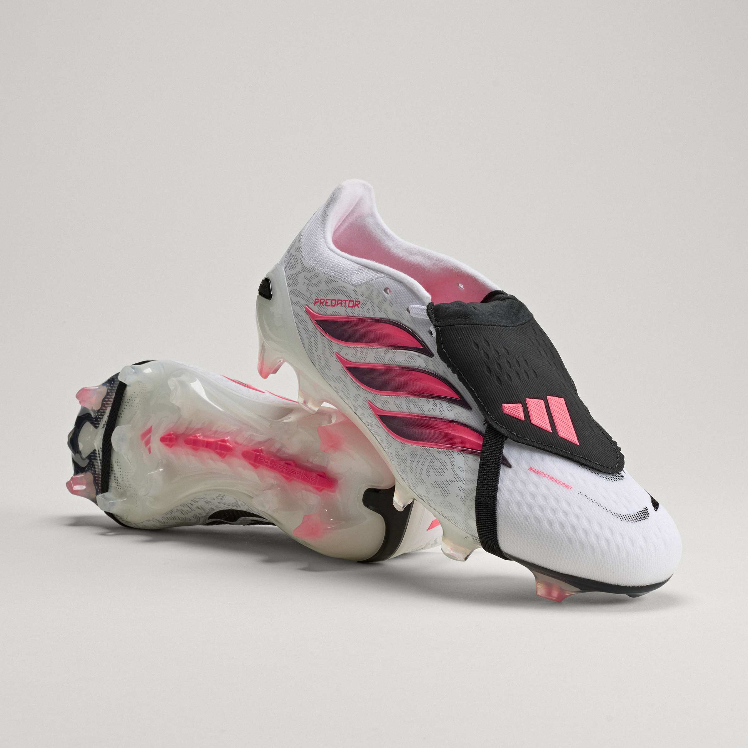 Adidas Predator Pro Fold-Over Tongue Firm Ground Football Boots White