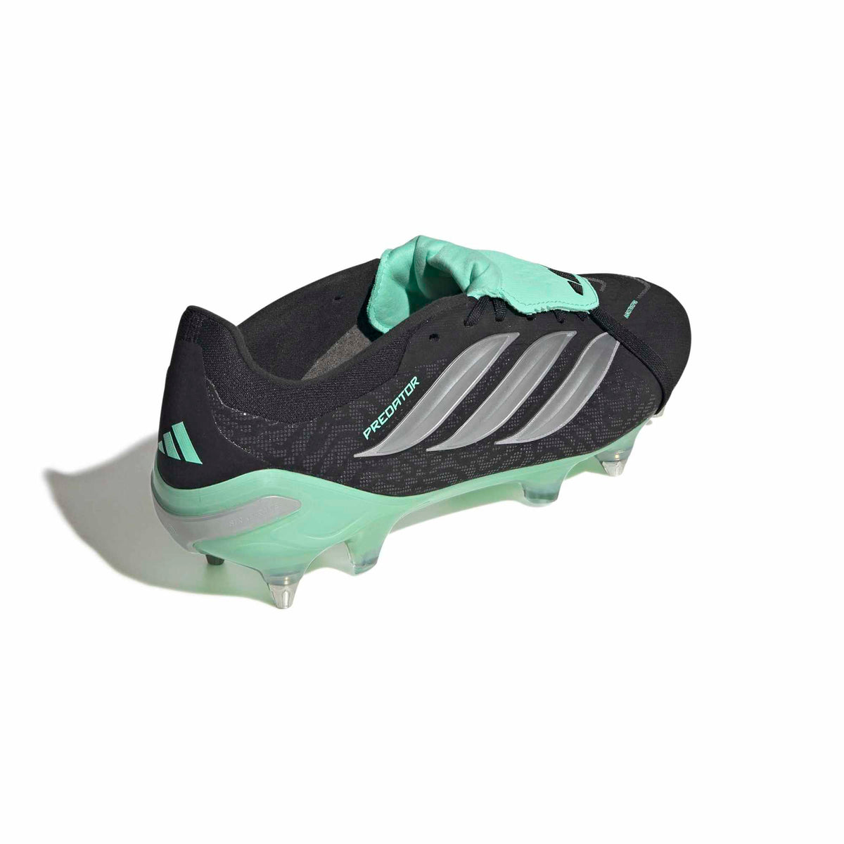 Adidas Predator Pro Fold-Over Tongue Soft Ground Football Boots Black Mint