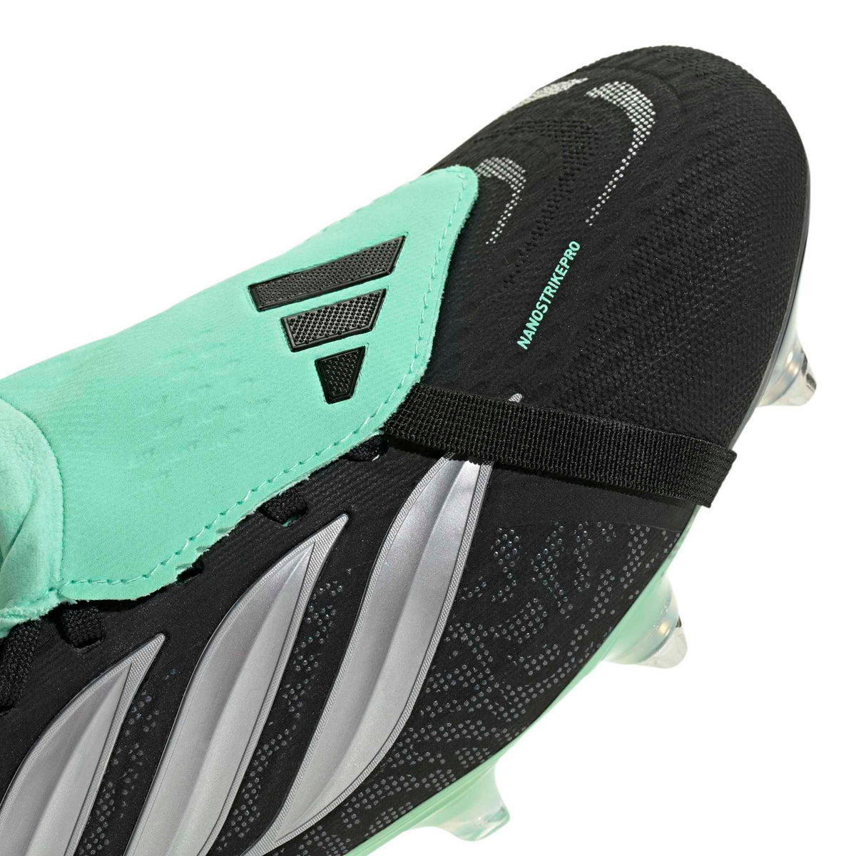 Adidas Predator Pro Fold-Over Tongue Soft Ground Football Boots Black Mint