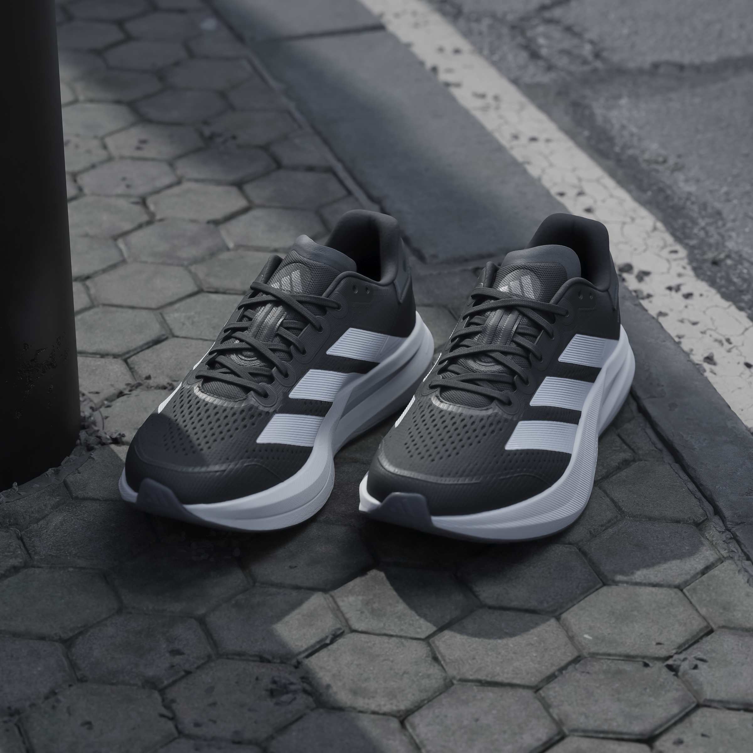 Adidas Duramo Speed 2 Running Shoes Black White