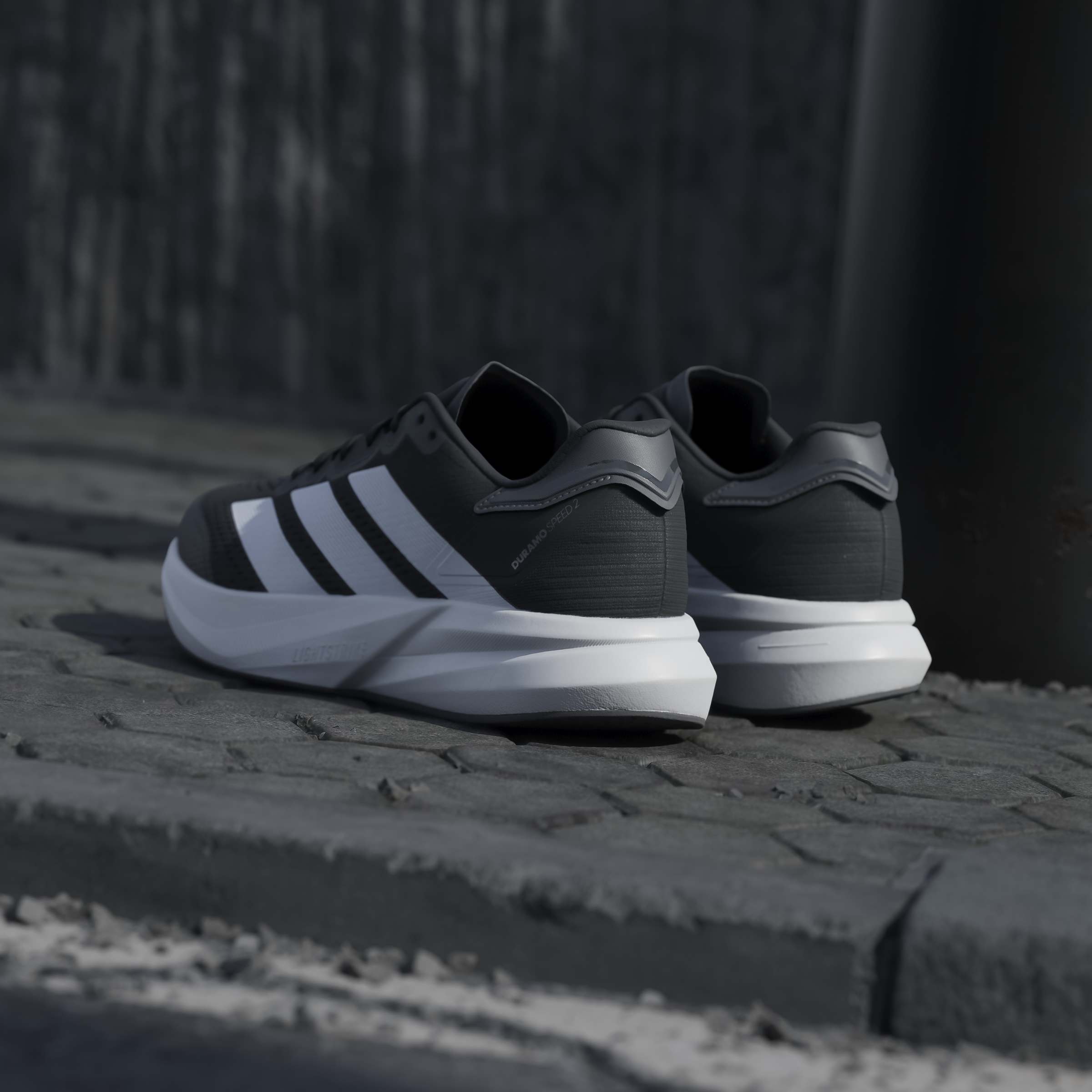 Adidas Duramo Speed 2 Running Shoes Black White