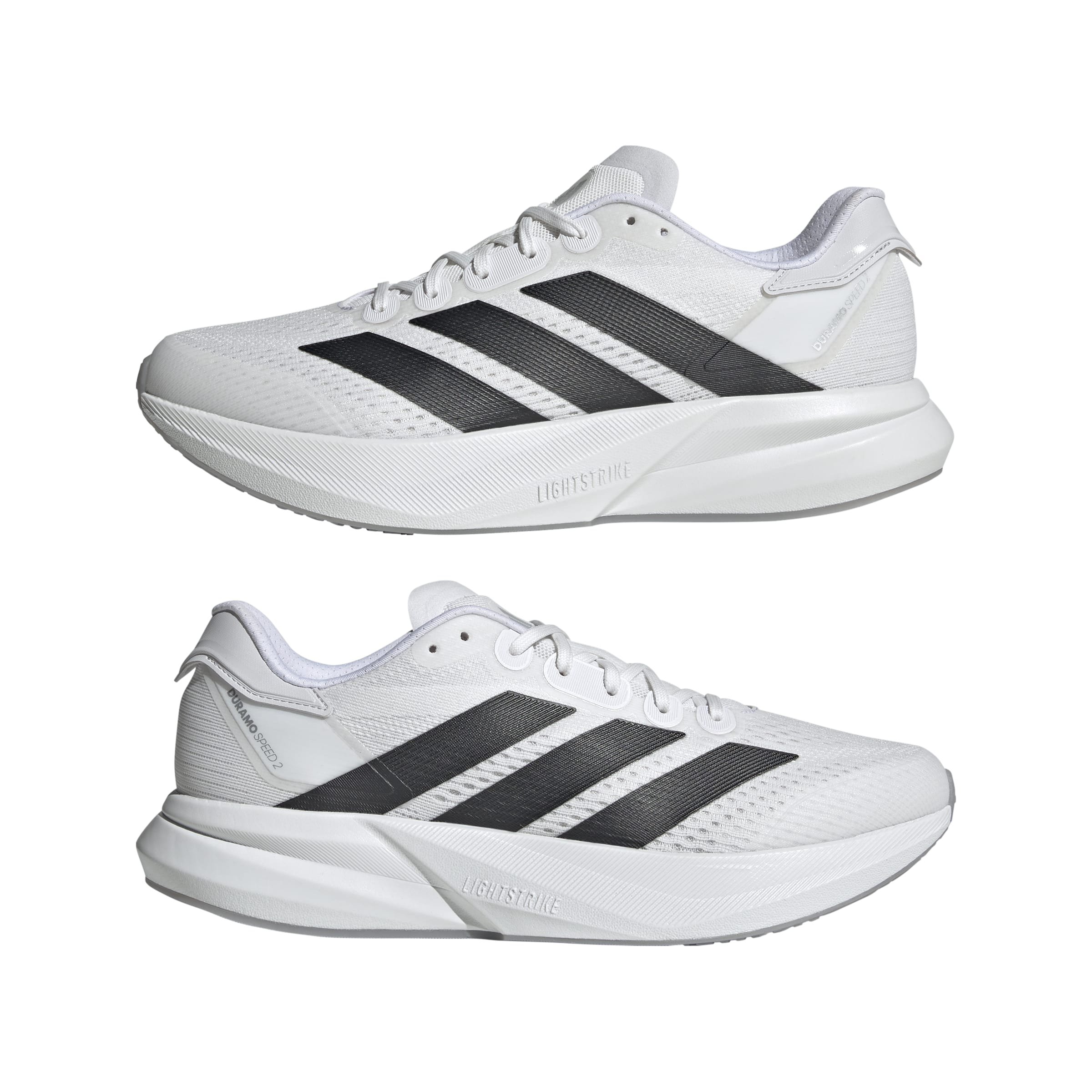 Adidas Duramo Speed 2 Running Shoes White Black