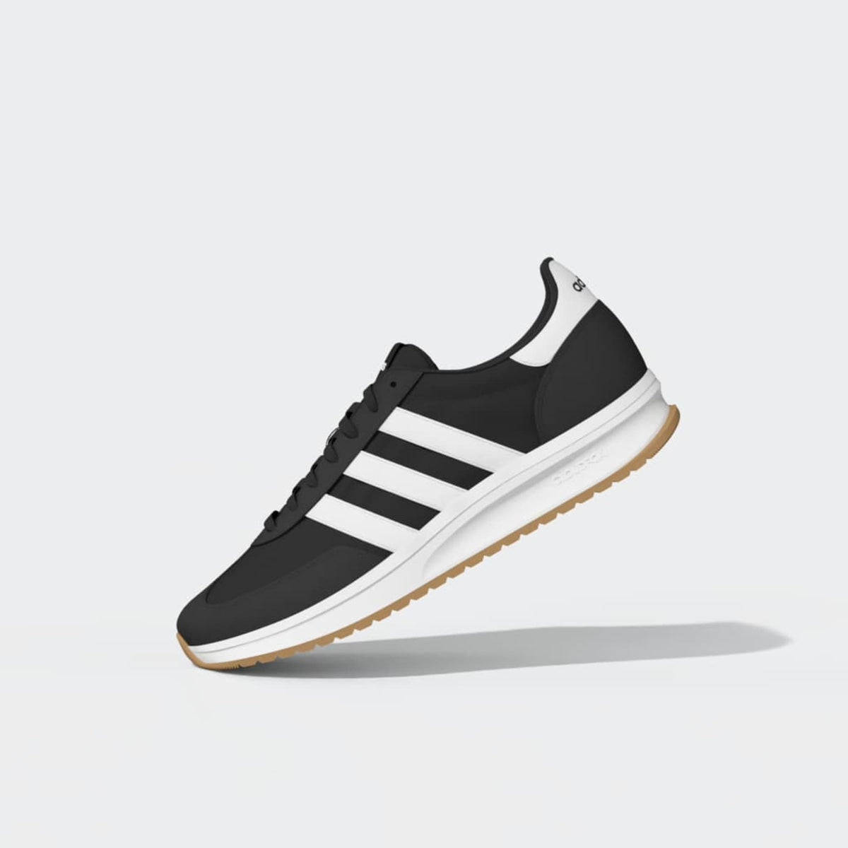 Adidas Run 70s 2.0 Trainers Shoes Black White