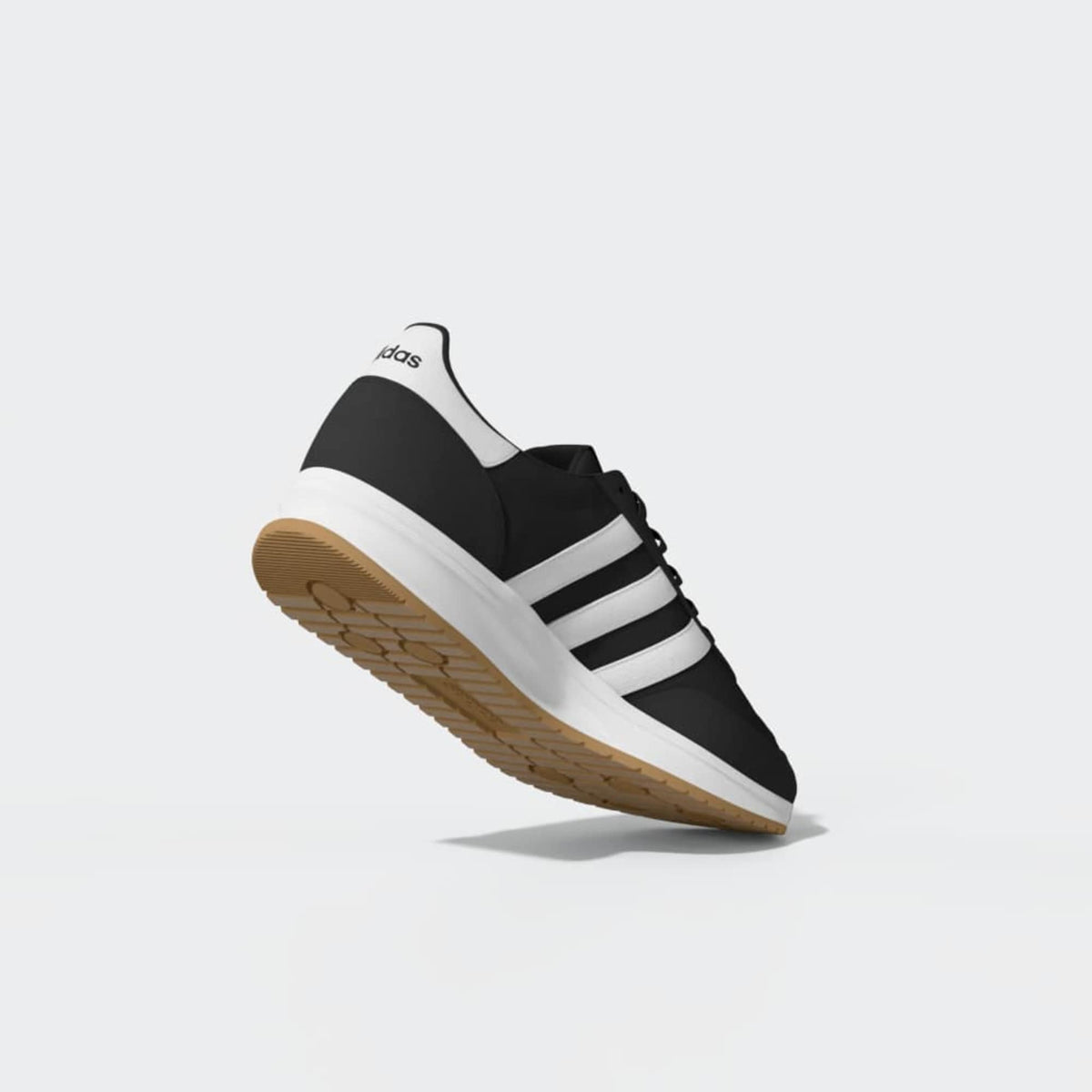 Adidas Run 70s 2.0 Trainers Shoes Black White