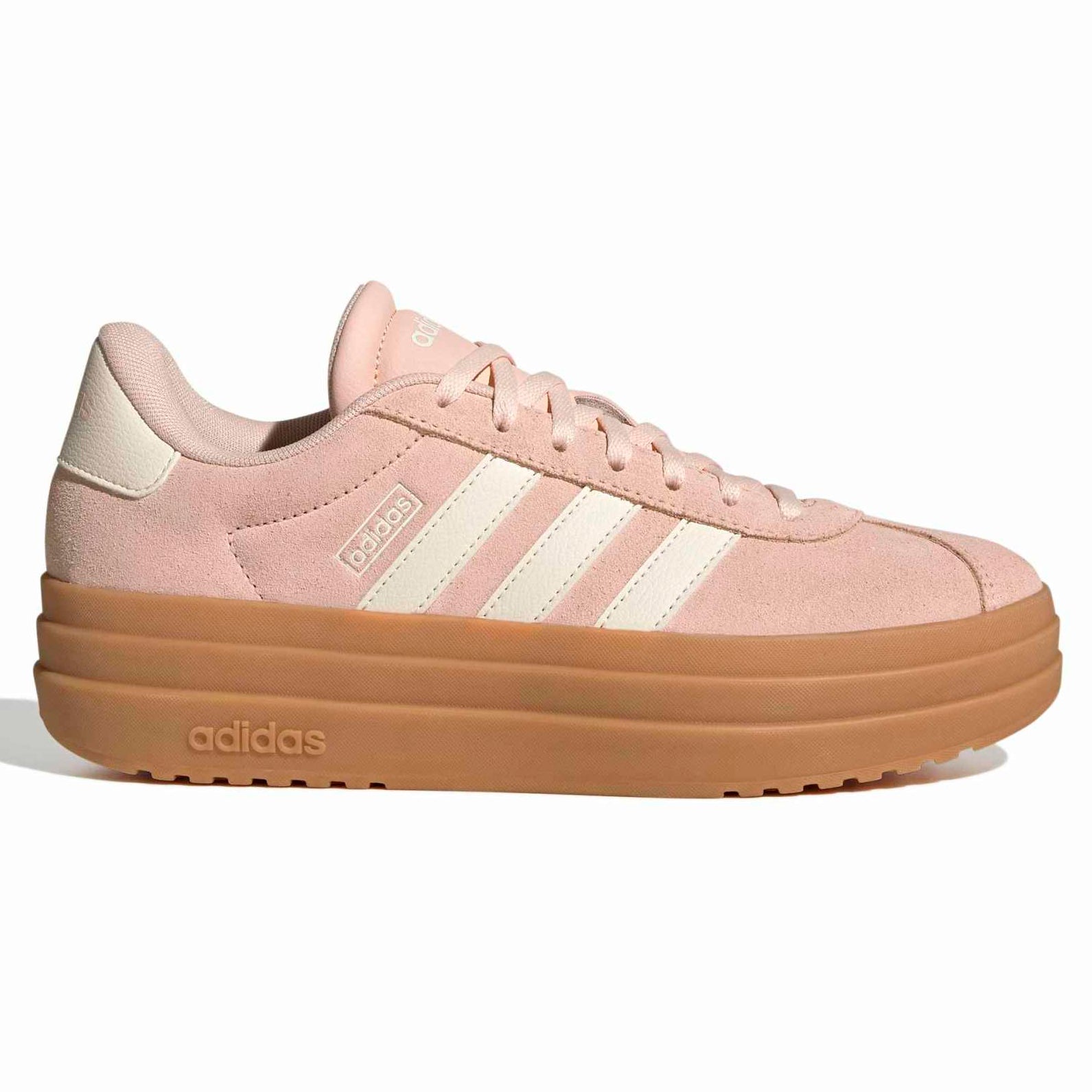 Adidas Women's VL Court Bold Trainer Shoes Blush Pink