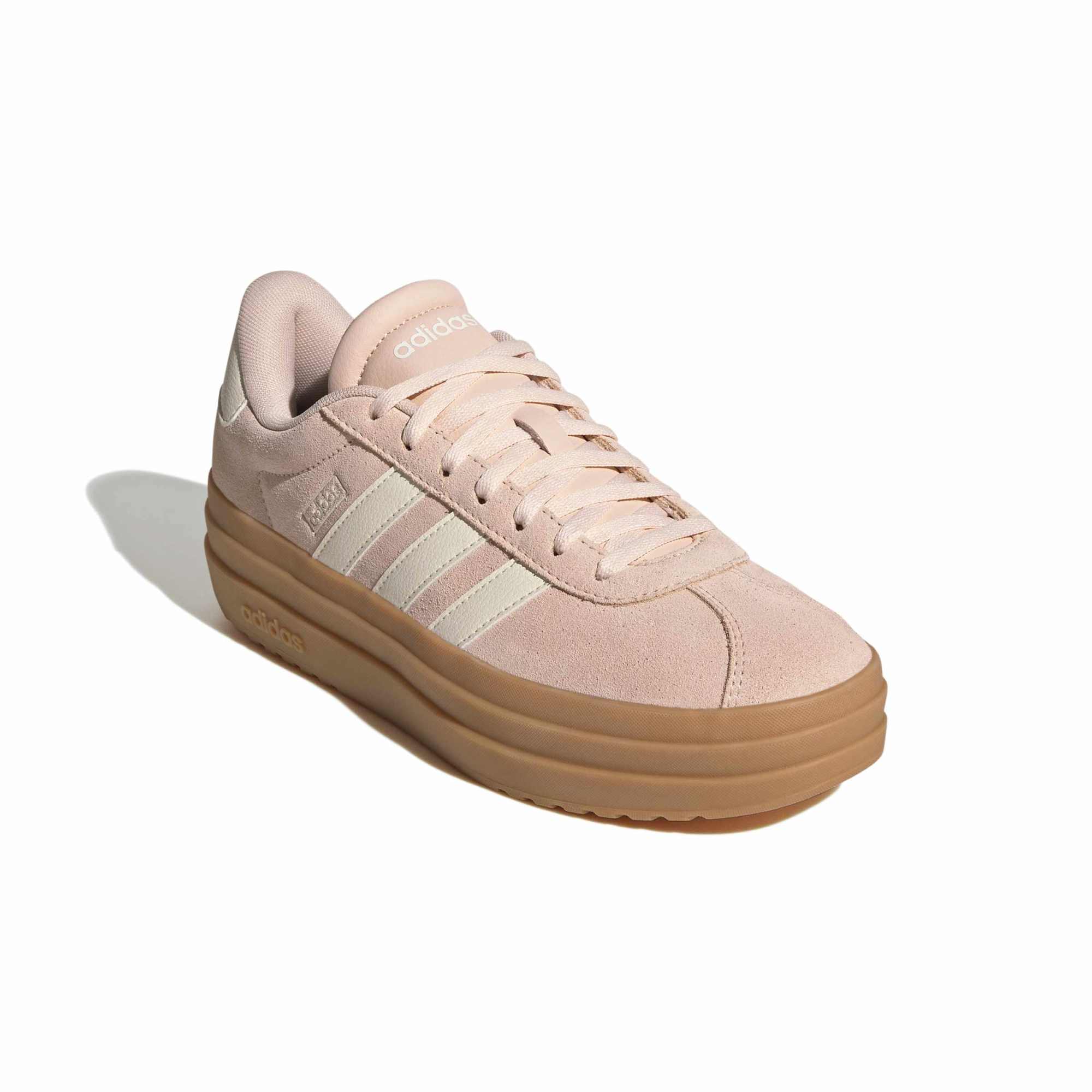 Adidas Women's VL Court Bold Trainer Shoes Blush Pink