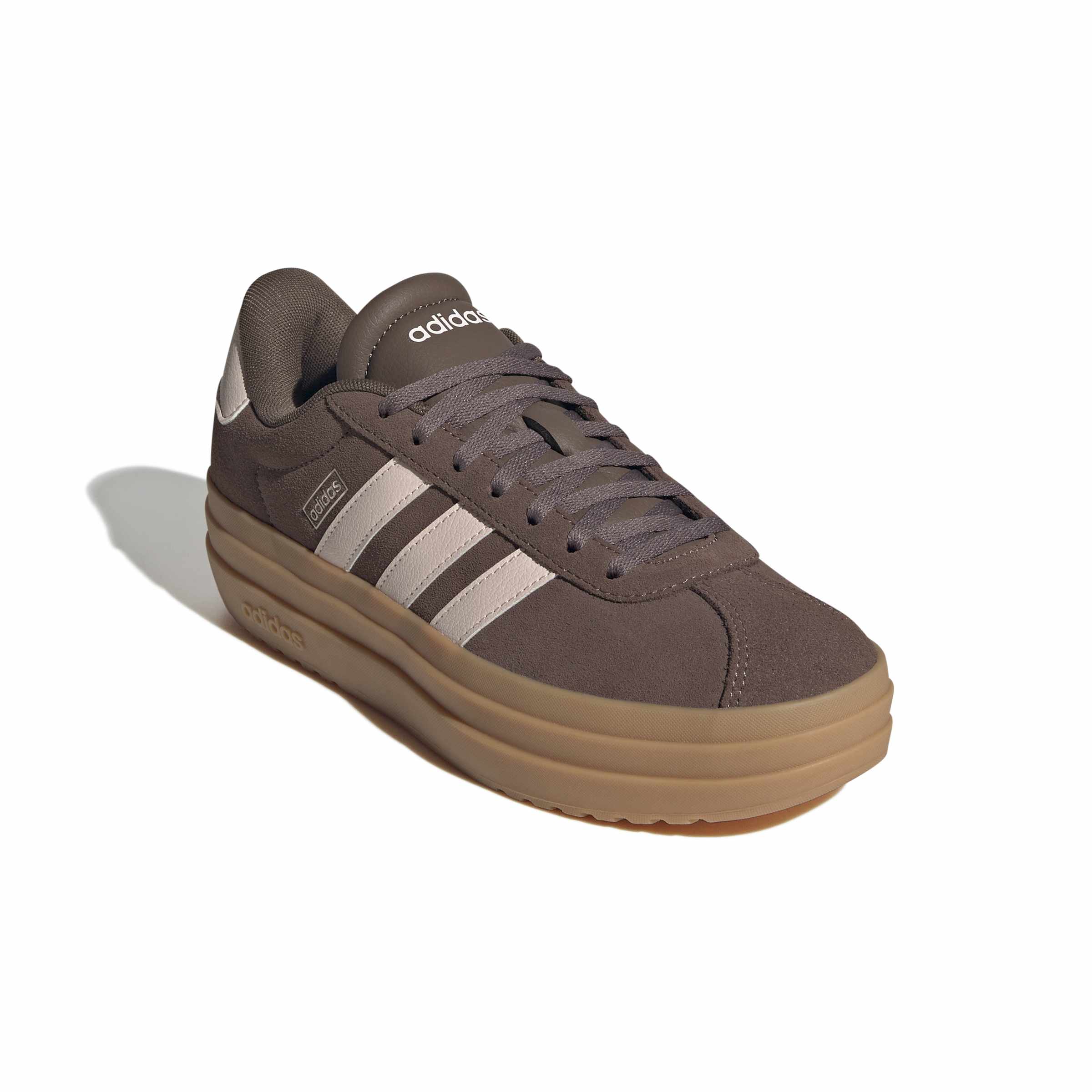 Adidas Women's VL Court Bold Trainer Shoes Earth Strada