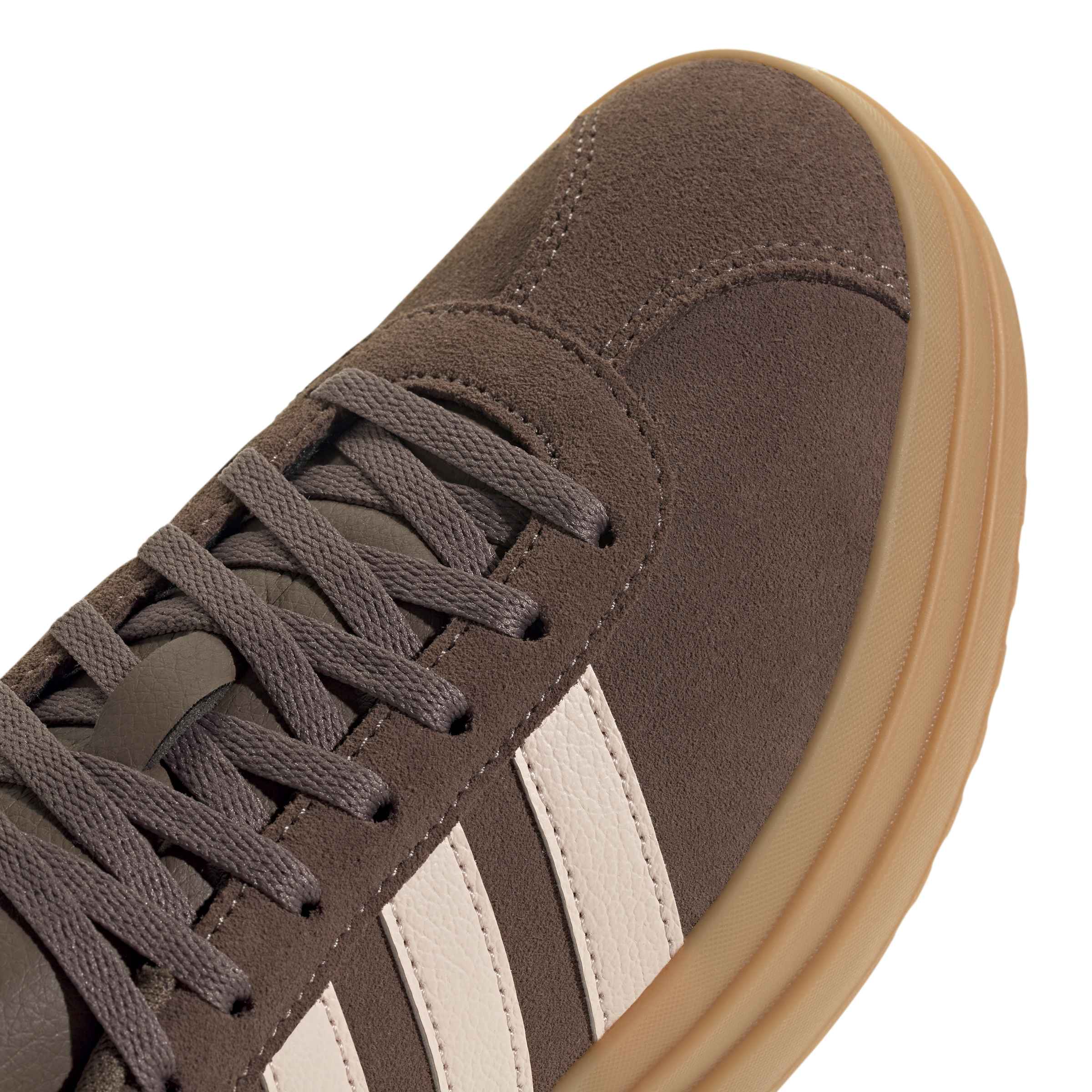 Adidas Women's VL Court Bold Trainer Shoes Earth Strada