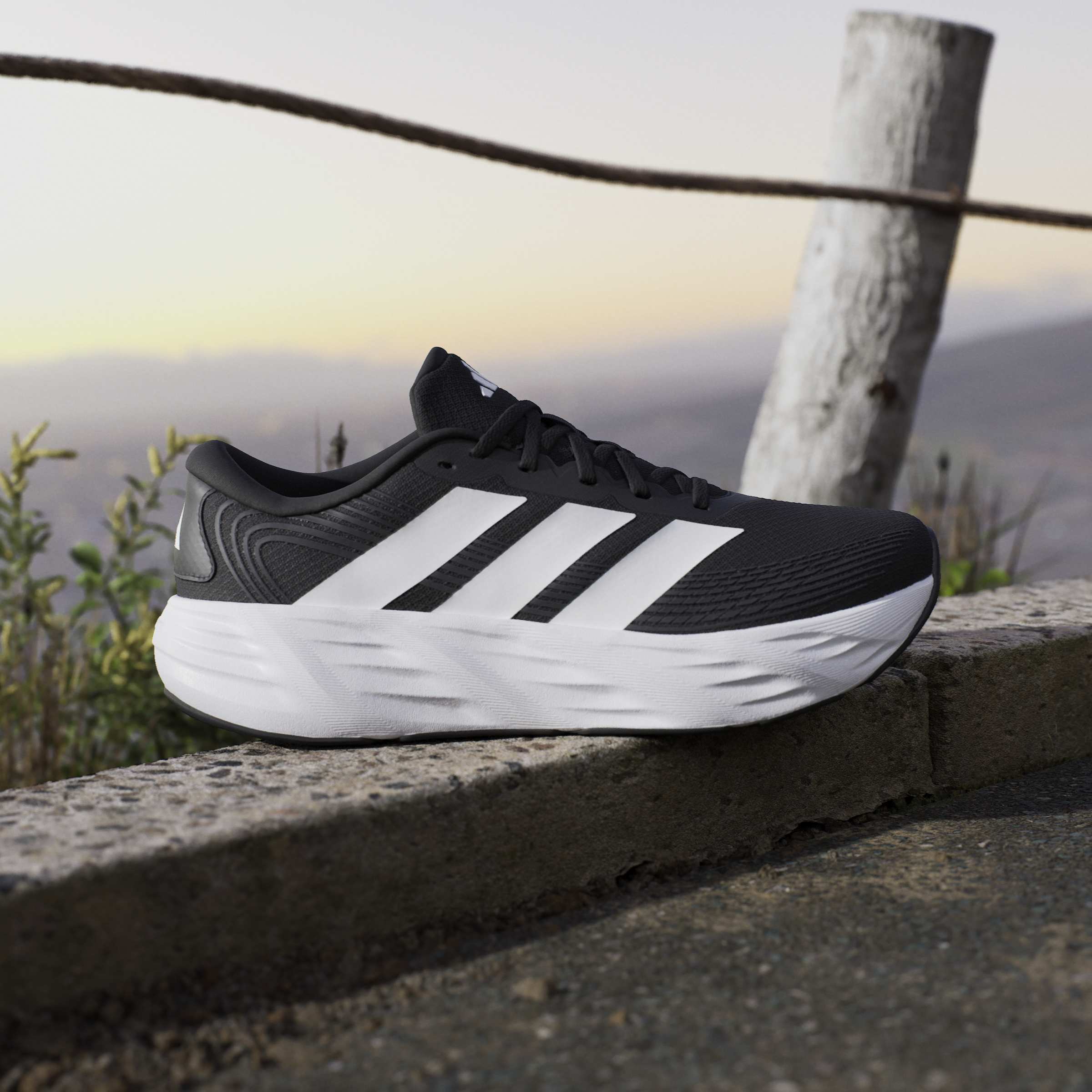 Adidas Galaxy 8 Men's Running Shoes Black White
