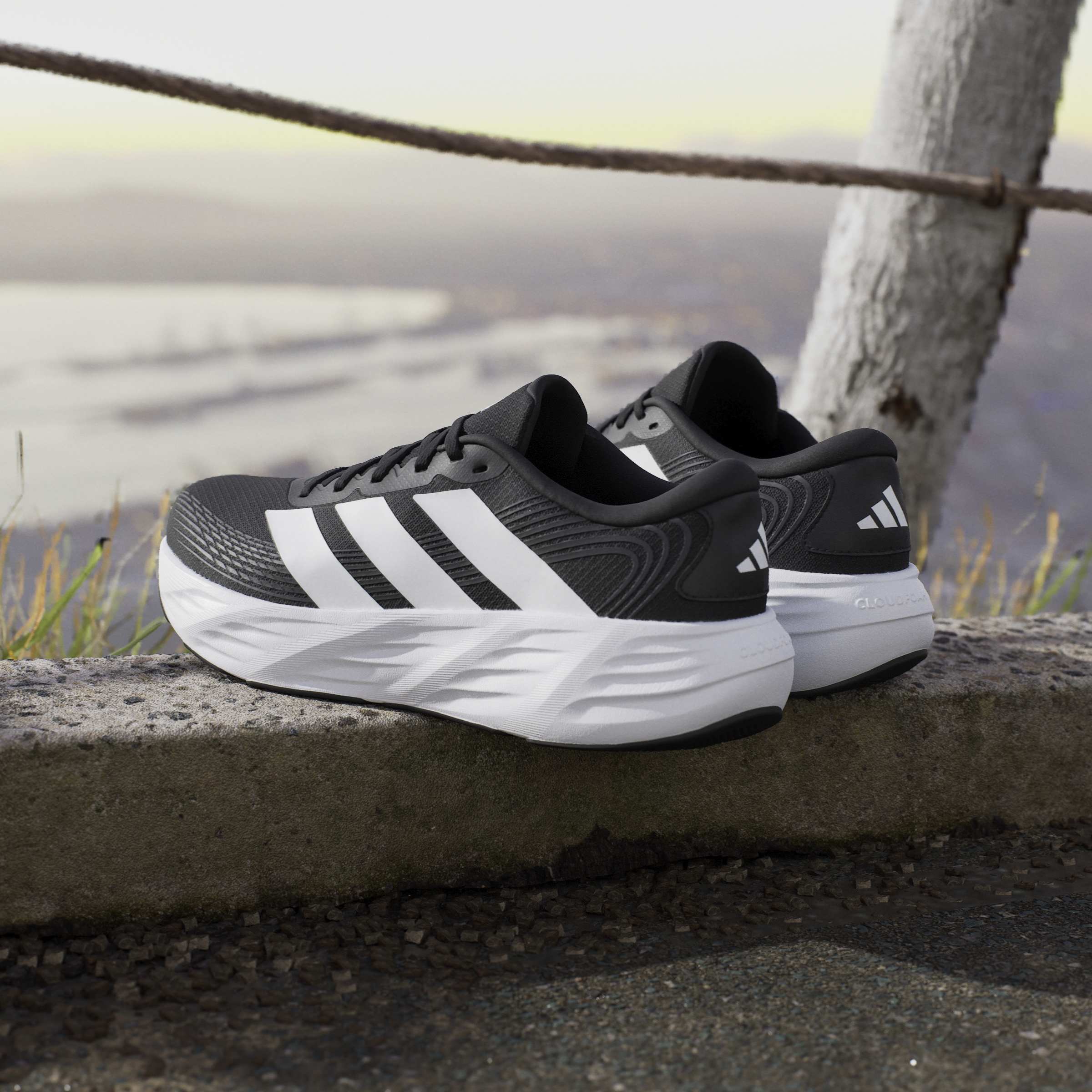 Adidas Galaxy 8 Men's Running Shoes Black White