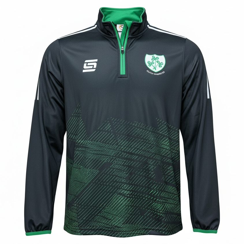 CS Kilrush Shamrocks Half-Zip Top
