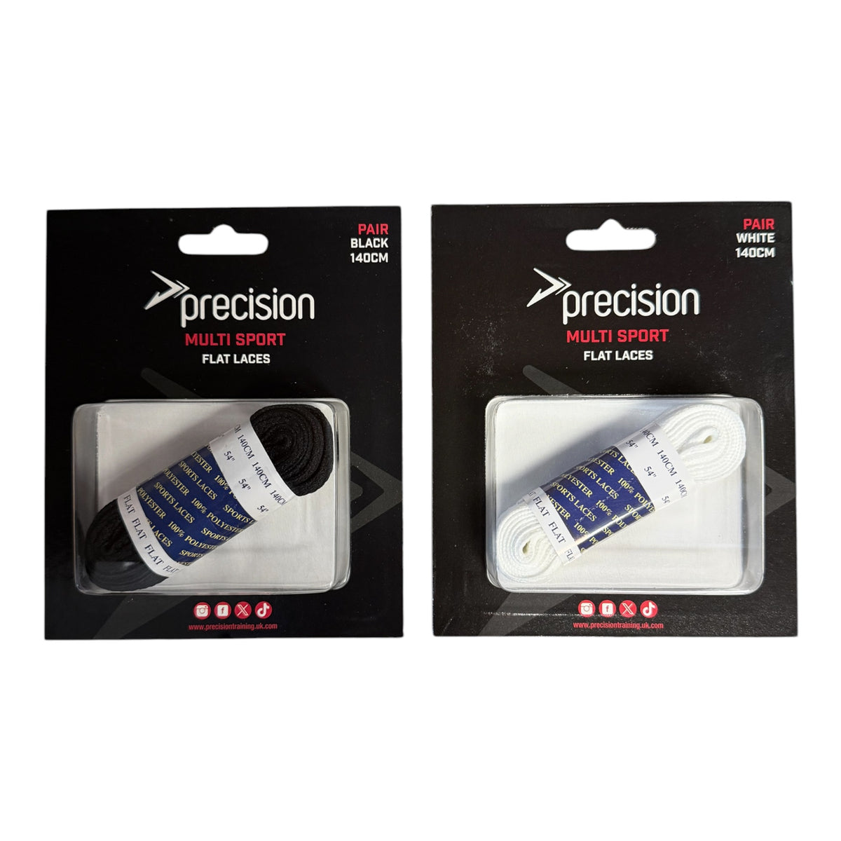 Precision Flat Laces 180cm