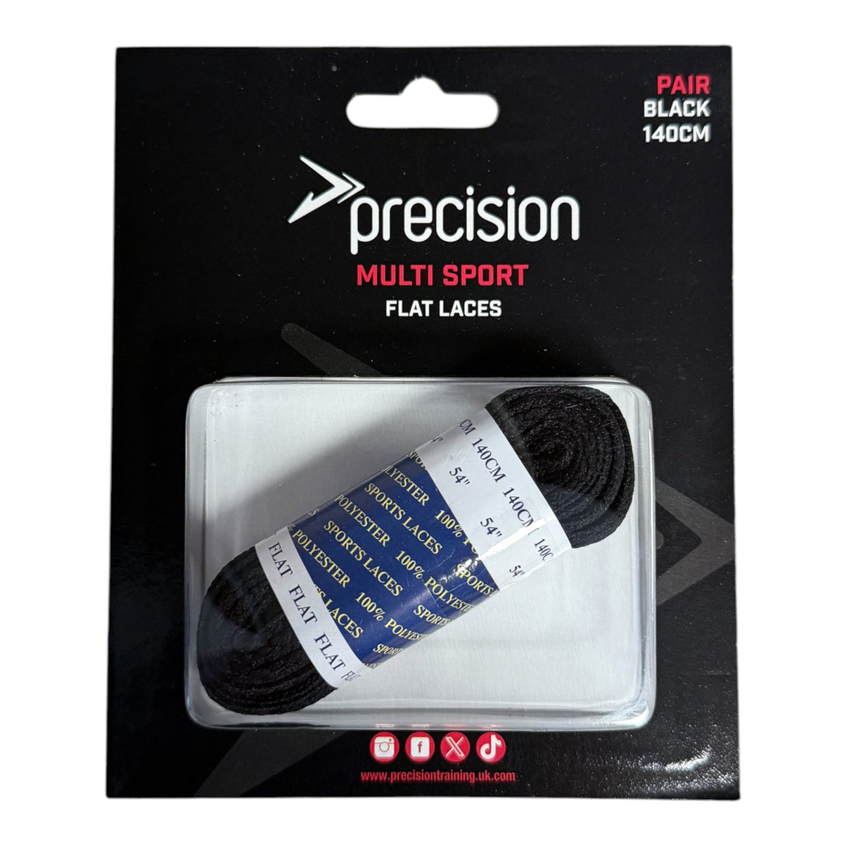 Precision Flat Laces 180cm