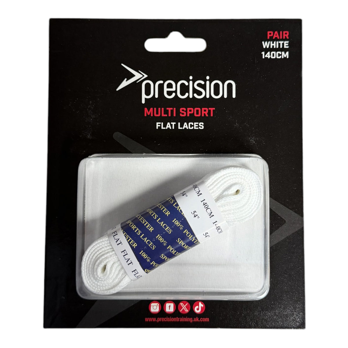 Precision Flat Laces 180cm