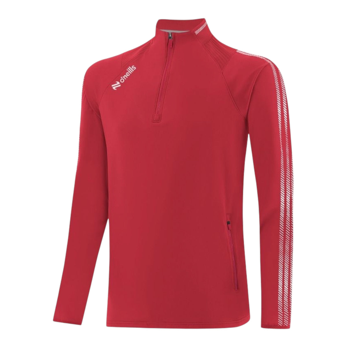 O'Neills Dynamo Brushed Half Zip Top Red White