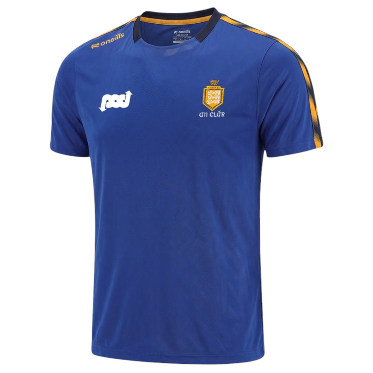 O'Neills Clare GAA Men's Imperium T-Shirt Royal Amber