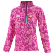 O'Neills Clare GAA Ladies Imperium Sherpa Half Zip Fleece Top