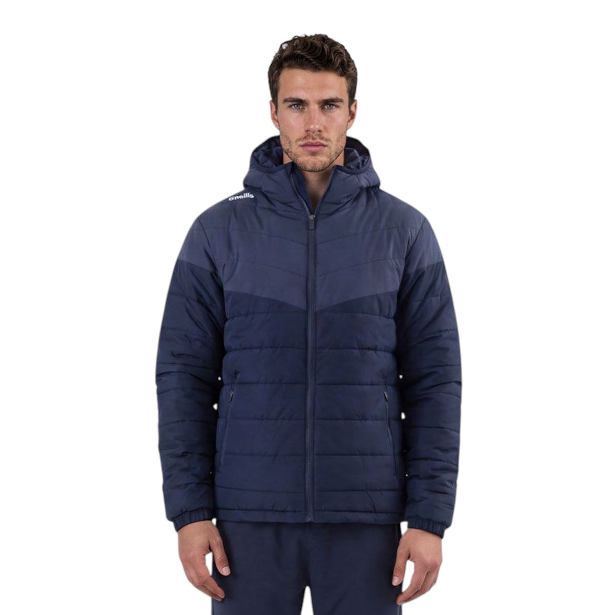 O'Neills Men's Maddox Hooded Padded Jacket Navy