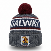 Vitalrate Galway Bobble Hat Navy Maroon