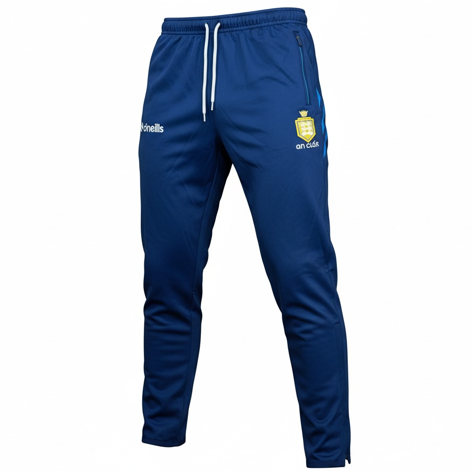 O'Neills Clare GAA Men's Sedona Brushed Skinny Tracksuit Pants Navy