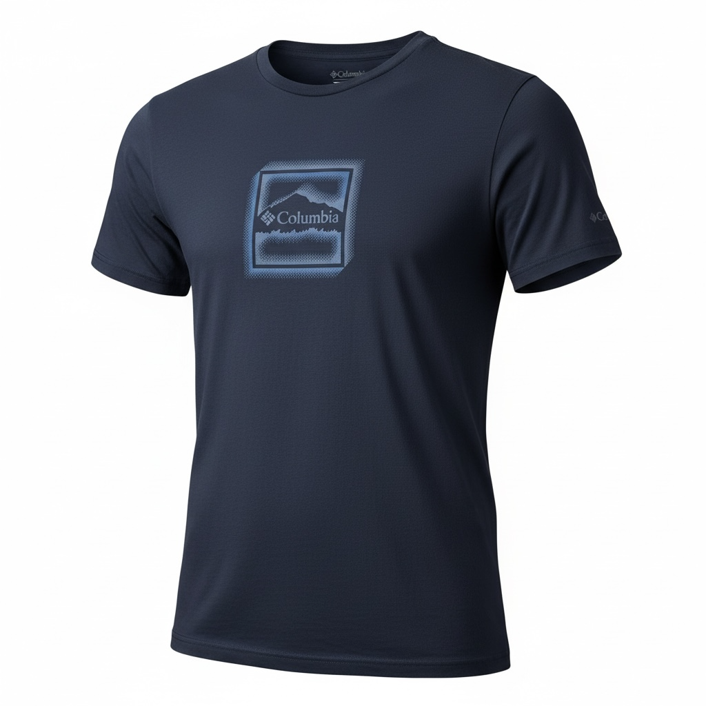 Columbia CSC Seasonal Graphic Tee Crushed Navy