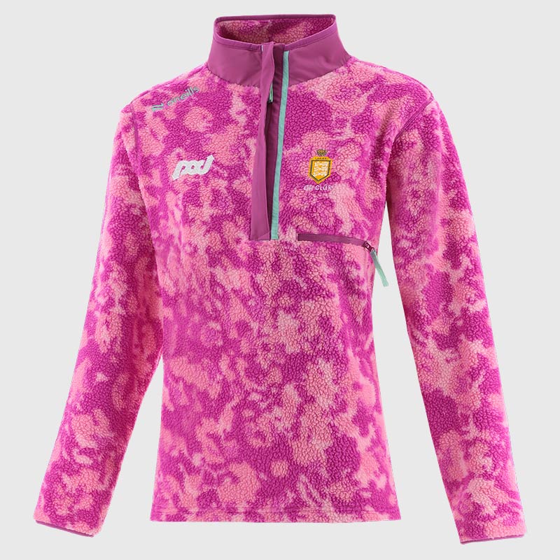 O'Neills Clare GAA Ladies Imperium Sherpa Half Zip Fleece Top