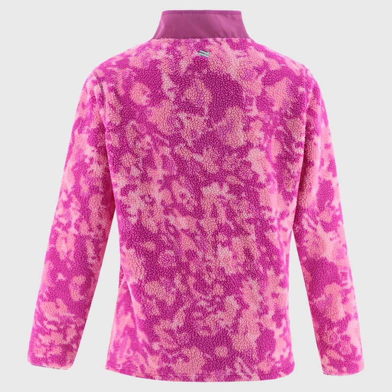 O'Neills Clare GAA Ladies Imperium Sherpa Half Zip Fleece Top
