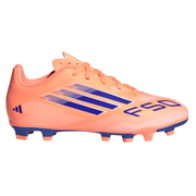 Adidas F50 Club Firm Ground Football Boots Kids Beam Orange