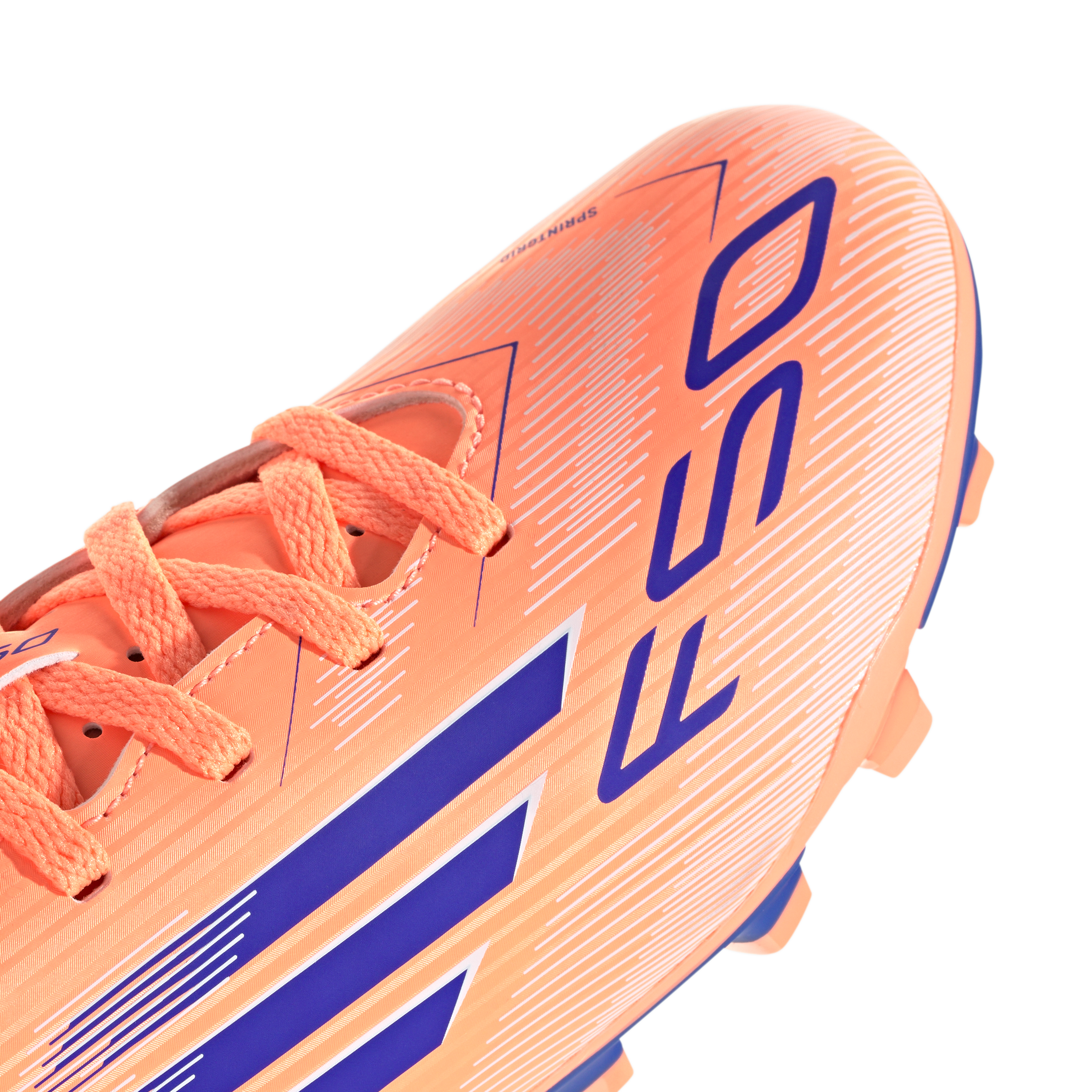 Adidas F50 Club Firm Ground Football Boots Kids Beam Orange