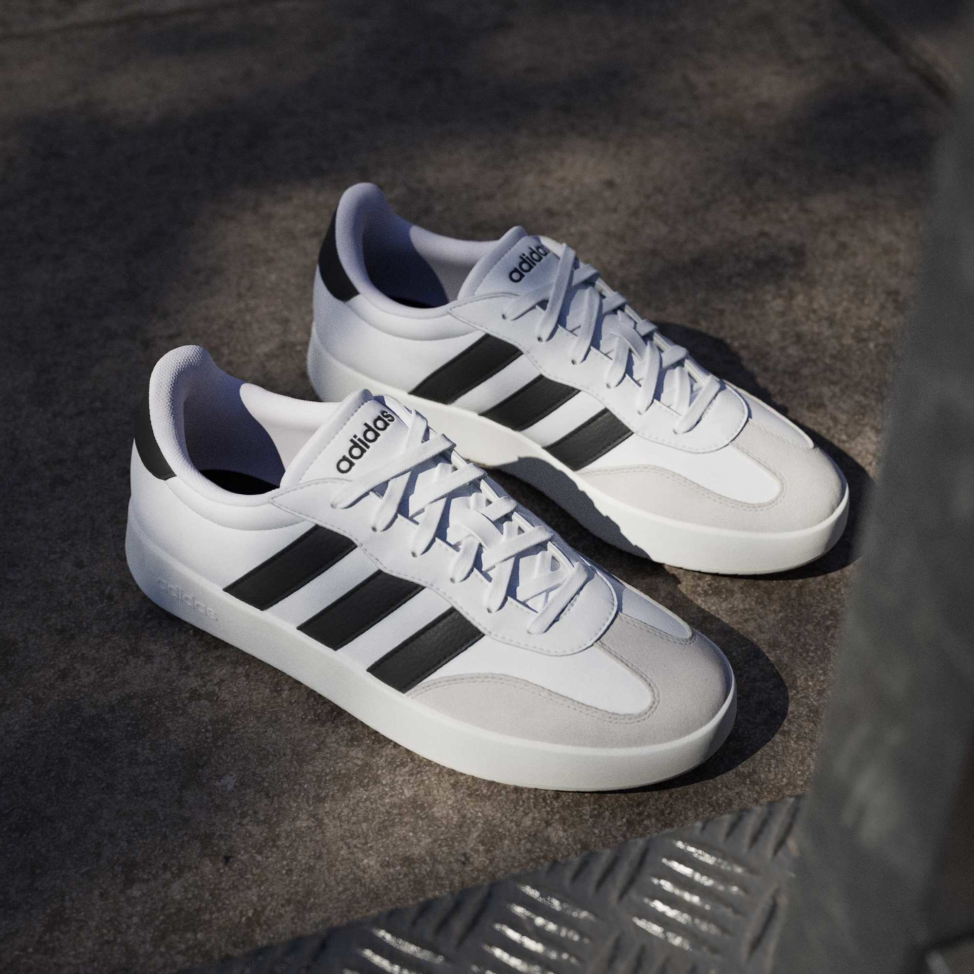 Adidas Barreda Men's Trainer Shoes White Black