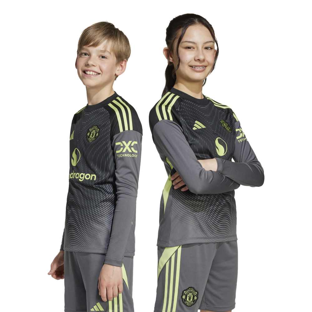 Adidas Manchester United 25/26 Goalkeeper Jersey Kids